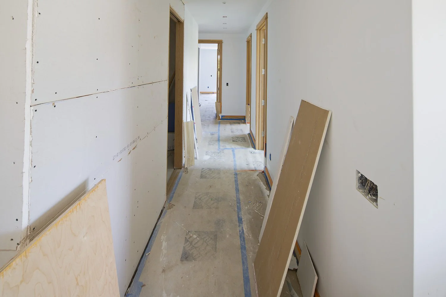 Work in progress — 3: Home construction and renovation in progress